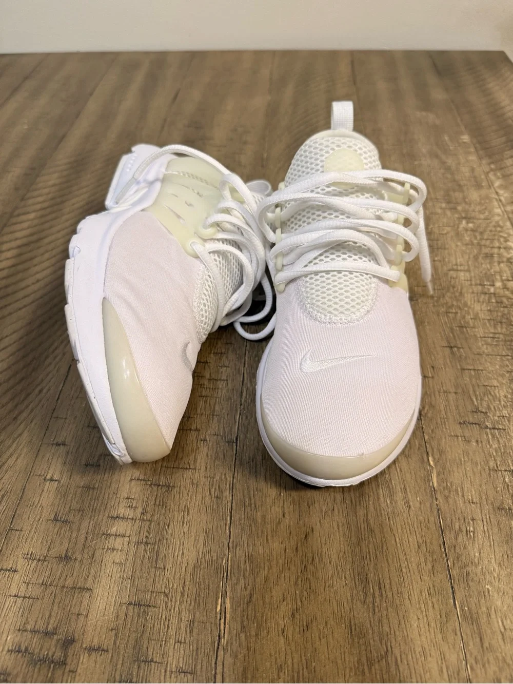 Nike Air Presto Triple White GS Sneakers 833875-100 Size 6Y